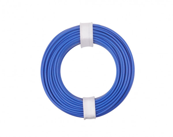 150-012 - Kupferschalt Litze 0,50 mm² / 10 m / blau