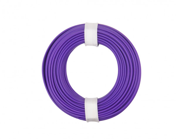 150-016 - Kupferschalt Litze 0,50 mm² / 10 m / violett