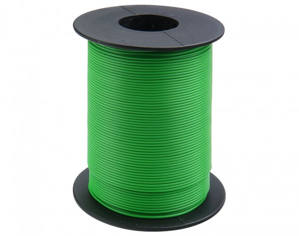 125-S25-4 - Kupferschaltlitze 0,25 mm² / 25m auf Spule grün