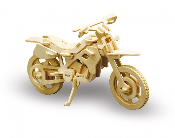 M850-6 - Holzbausatz Cross Motorrad